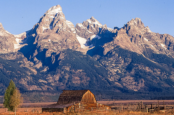Mountains of Jackson Hole Wyoming