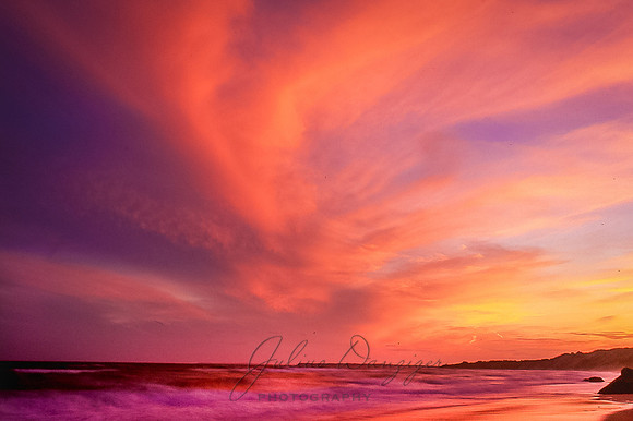 Sunset over Galveston