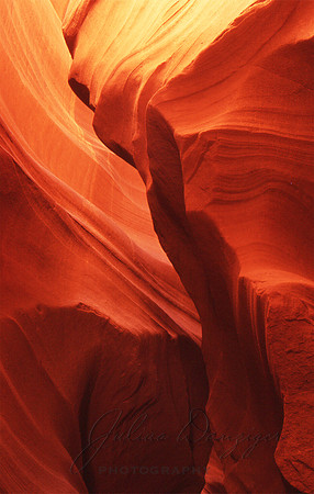 Red Cave Slot canyon