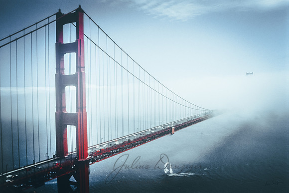 The beauty of the Golden Gate Bridge