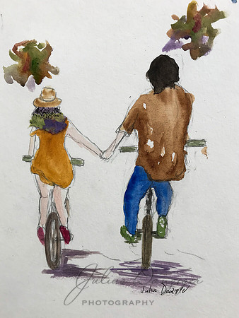 Riding along